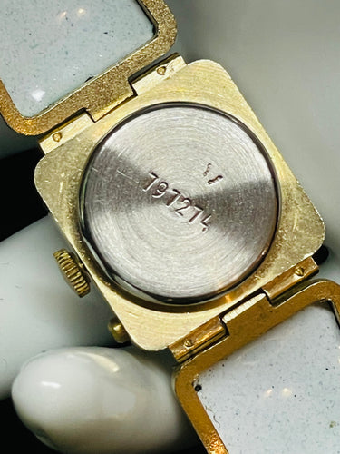 Enamel Floral Watch